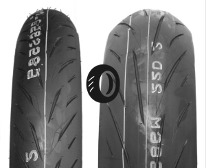 Foto pneumatico: BRIDGESTONE, BATTLAX S22 HYPERSPORT 110/70 R1717 54H Quattro-stagioni