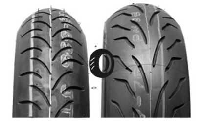 Foto pneumatico: BRIDGESTONE, BATTLAX SC (SC-1) 90/80 R1414 49P Quattro-stagioni