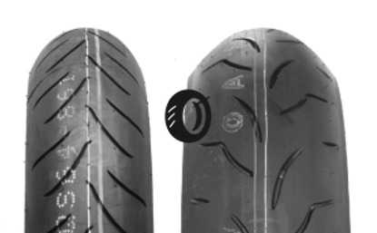 Foto pneumatico: BRIDGESTONE, BT016 PRO 120/60 R1717 55W Quattro-stagioni